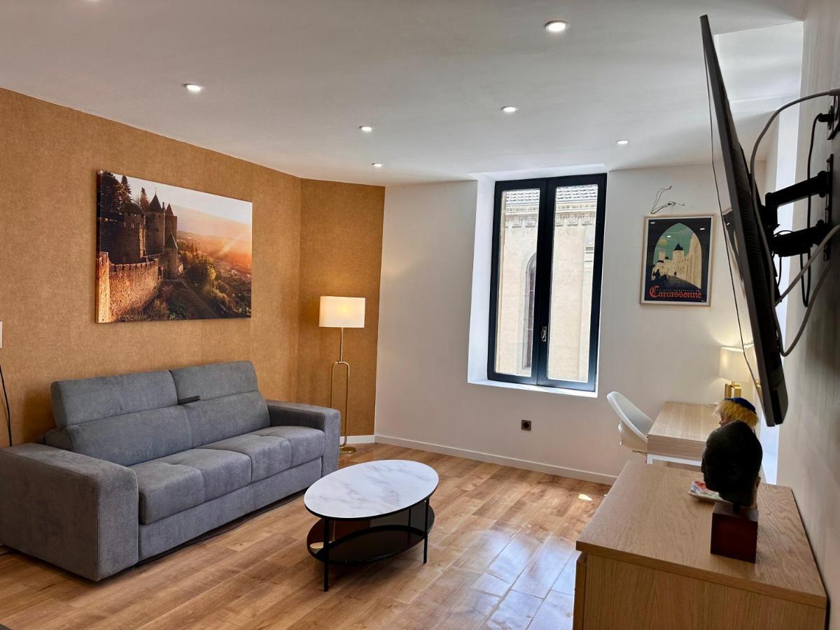 Les Appartements Du Palais Carcassonne Eksteriør bilde