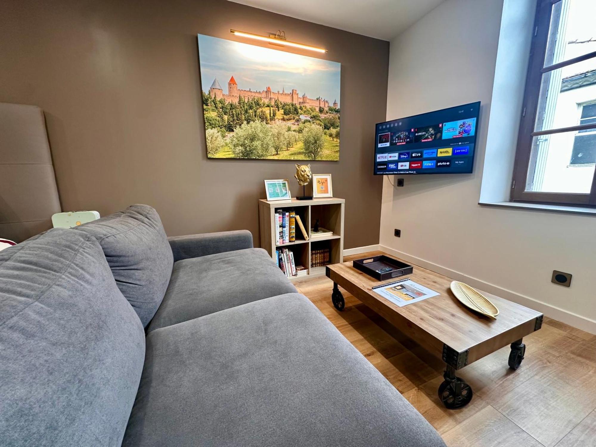 Les Appartements Du Palais Carcassonne Eksteriør bilde