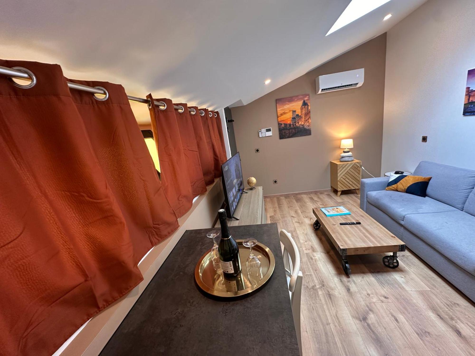 Les Appartements Du Palais Carcassonne Eksteriør bilde